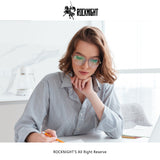 ROCKNIGHT 1530 Anti-Eyestrain and Headache Blue Light Blocking Glasses for Computer Gaming Phones