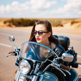 Retro Italian Design Acetate Sunglasses 3115