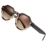 Retro Italian Design Acetate Sunglasses 3115
