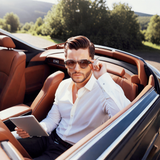 Retro Italian Design Acetate Sunglasses 3115