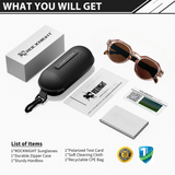 Retro Italian Design Acetate Sunglasses 3115