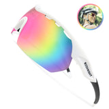ROCKNIGHT HD Polarized Sports Sunglasses Baseball Outdoor Ultralight TR90 Frame Big Lens