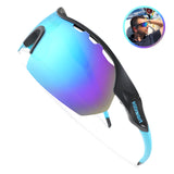 ROCKNIGHT HD Polarized Sports Sunglasses Baseball Outdoor Ultralight TR90 Frame Big Lens