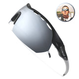 ROCKNIGHT HD Polarized Sports Sunglasses Baseball Outdoor Ultralight TR90 Frame Big Lens