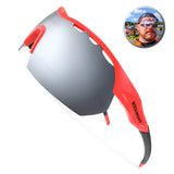 ROCKNIGHT HD Polarized Sports Sunglasses Baseball Outdoor Ultralight TR90 Frame Big Lens